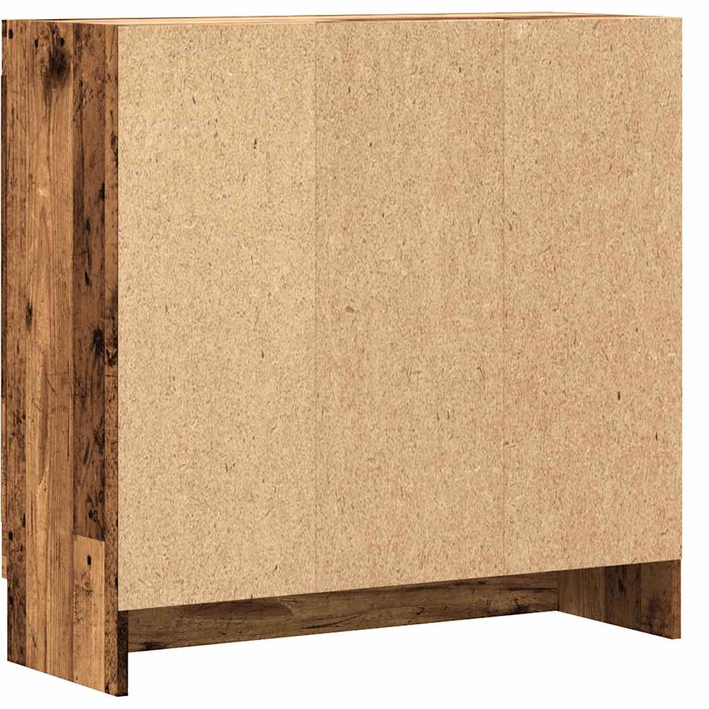 Ormarić za knjige staro drvo 82,5x30,5x80 cm konstruirano drvo