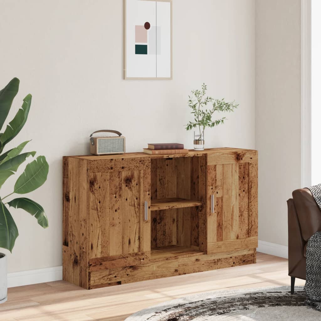Komoda boja staro drvo 120 x 30,5 x 70 konstruiranog drvo