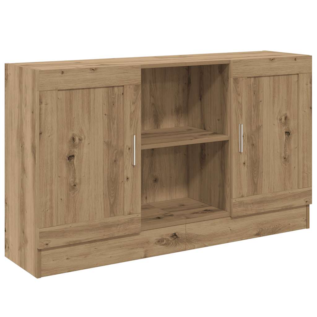 Komoda boja hrasta artisan 120x30,5x70 cm od konstruiranog drva