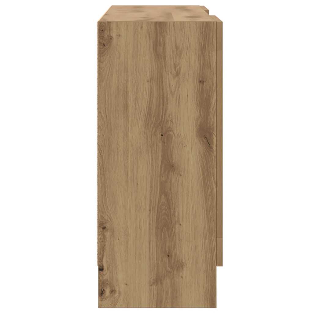 Komoda boja hrasta artisan 120x30,5x70 cm od konstruiranog drva