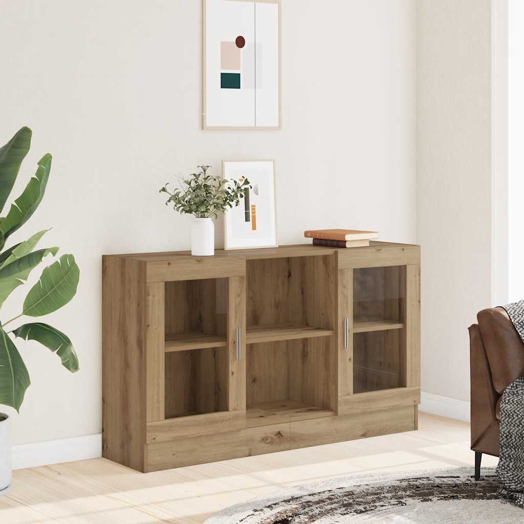 Vitrina 120 x 30,5 x 70 cm drvena