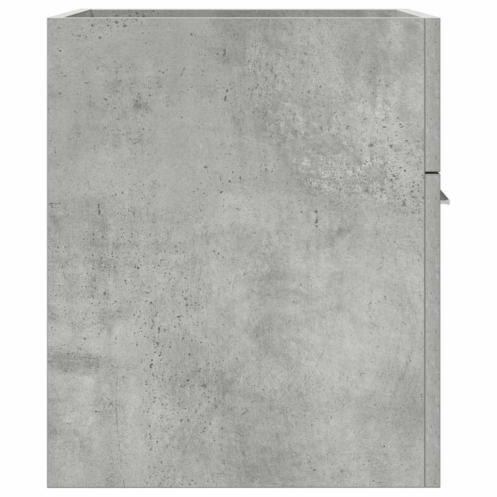 Kupaonski ormarić za umivaonik beton sivi 41x38,5x46 cm