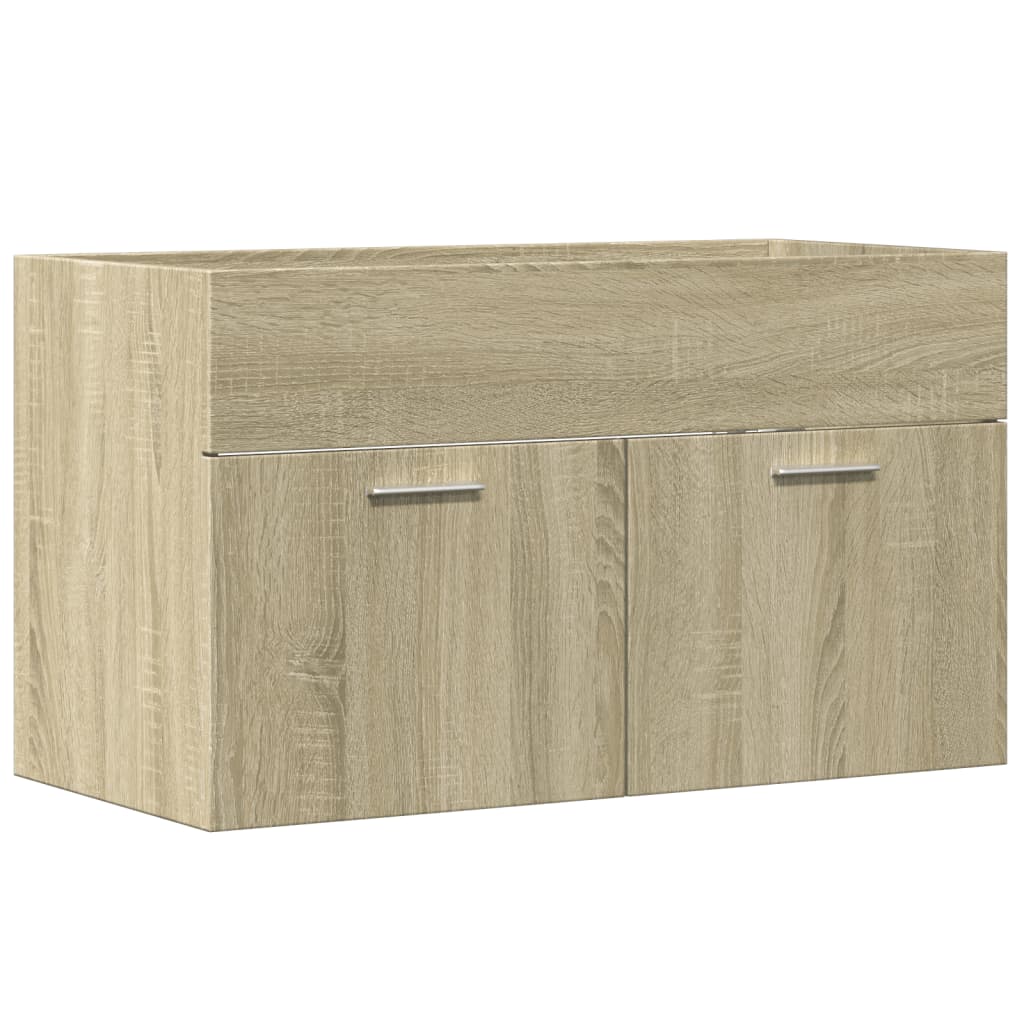 Kupaonski ormarić za umivaonik sonoma hrast 90x38,5x46 cm