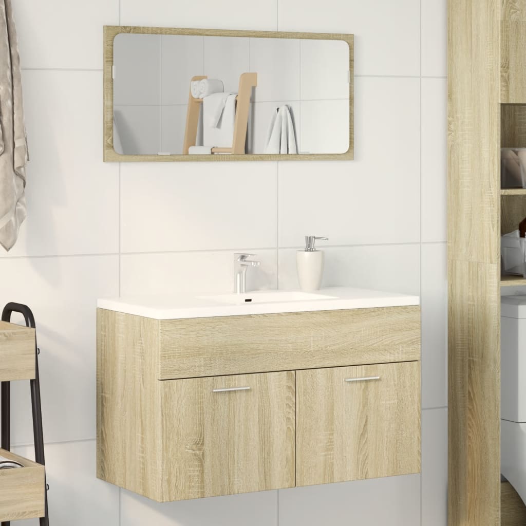 Kupaonski ormarić za umivaonik sonoma hrast 90x38,5x46 cm