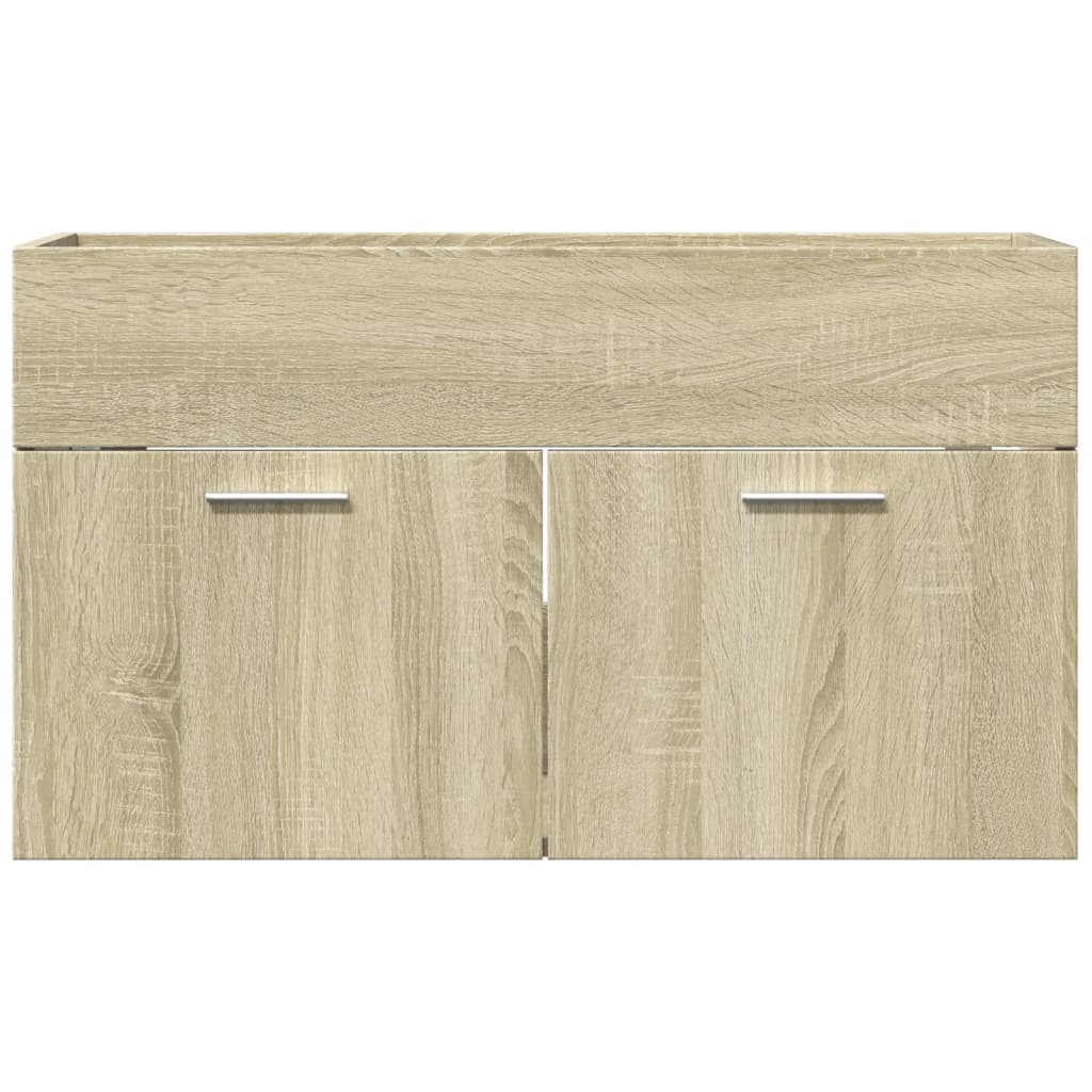 Kupaonski ormarić za umivaonik sonoma hrast 90x38,5x46 cm