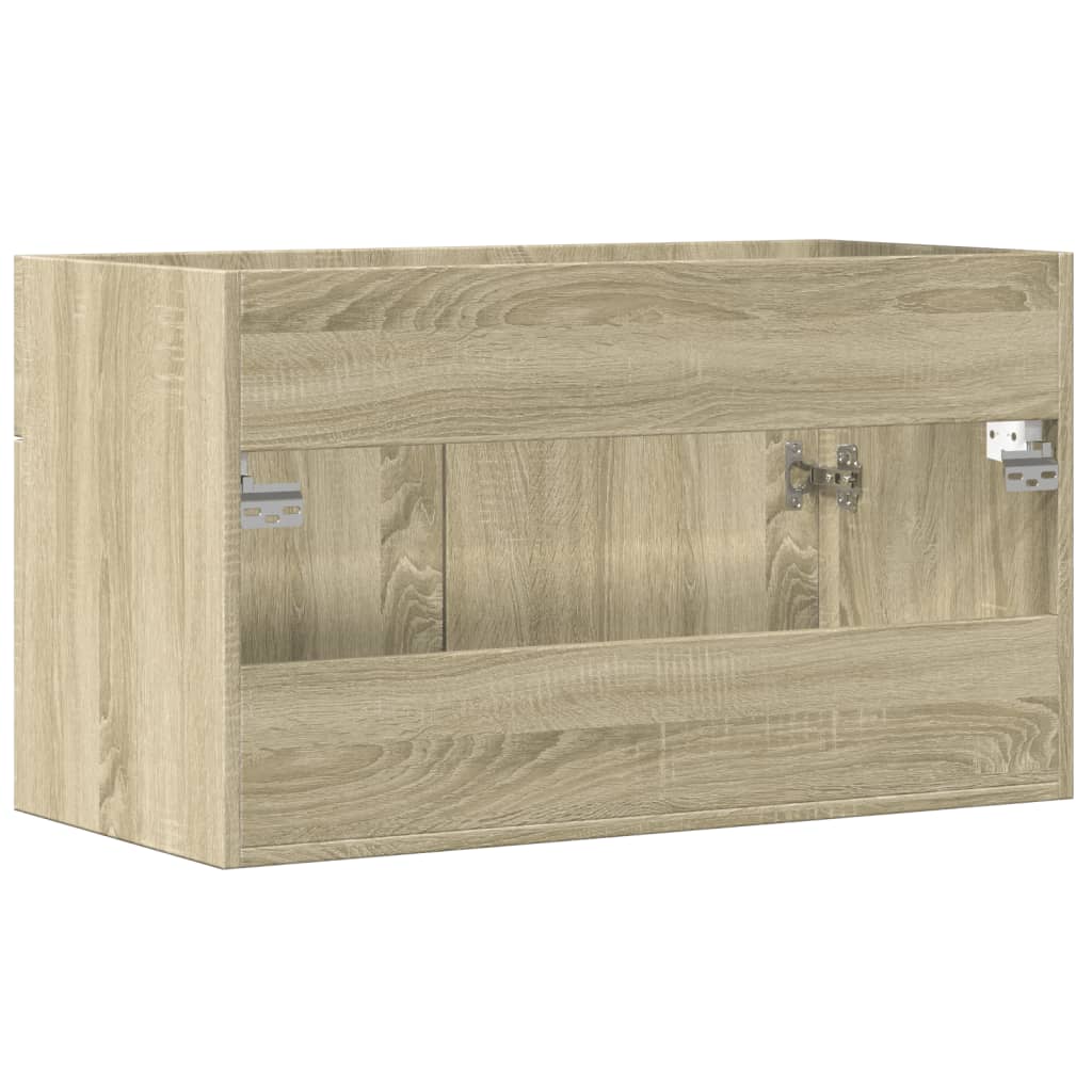 Kupaonski ormarić za umivaonik sonoma hrast 90x38,5x46 cm