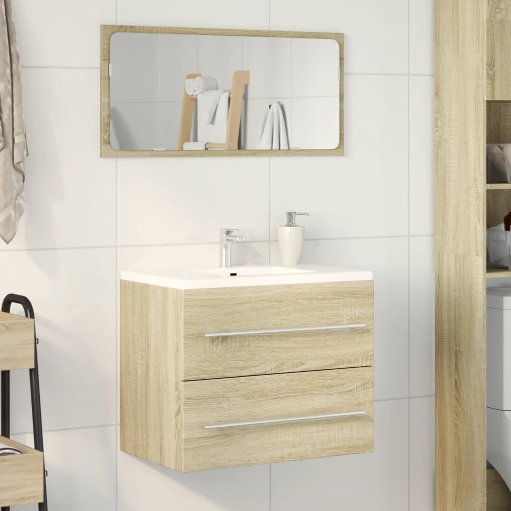 Ormarić za umivaonik boja hrasta sonome 60x38,5x48 cm iverica