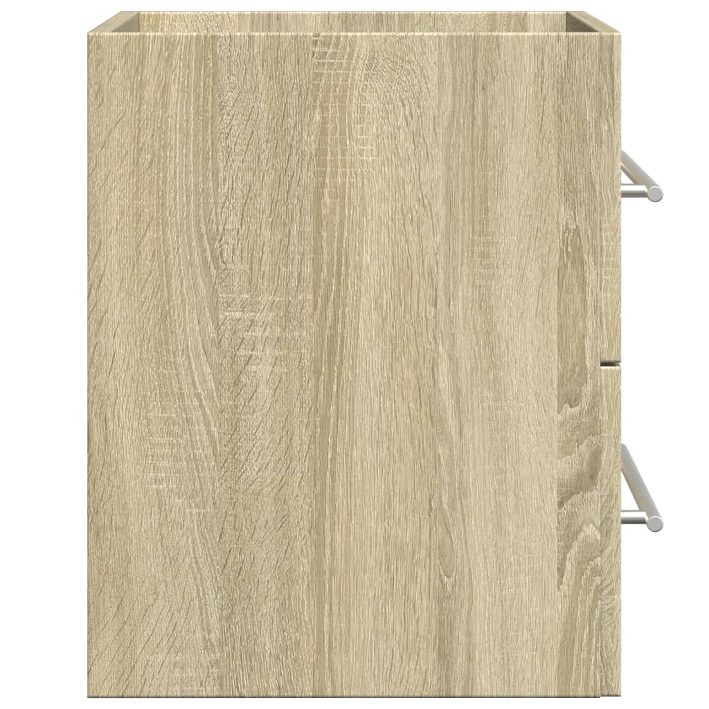 Ormarić za umivaonik boja hrasta sonome 60x38,5x48 cm iverica