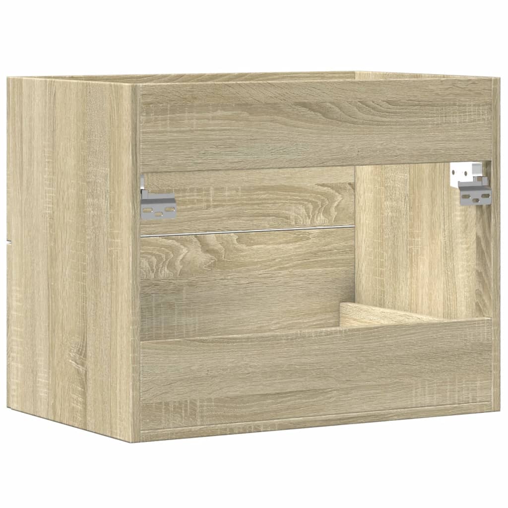 Ormarić za umivaonik boja hrasta sonome 60x38,5x48 cm iverica