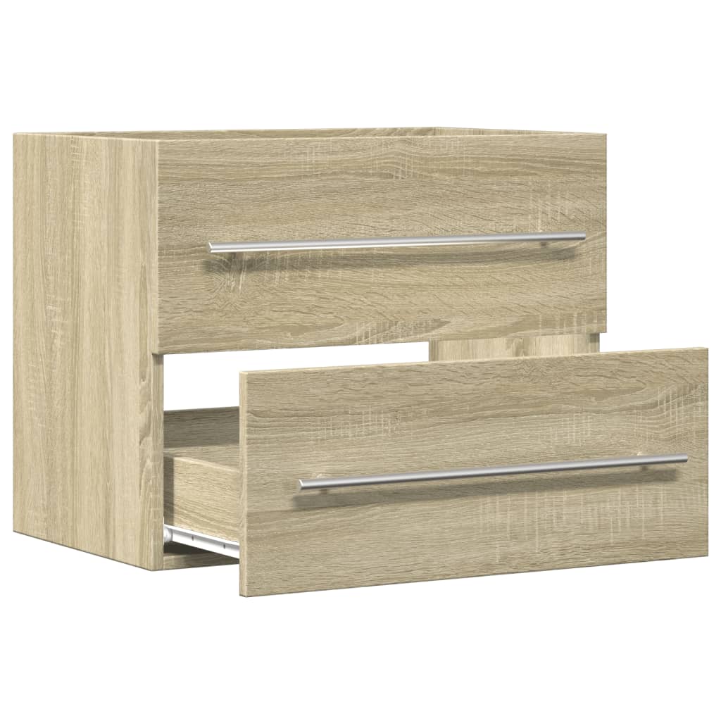 Ormarić za umivaonik boja hrasta sonome 60x38,5x48 cm iverica