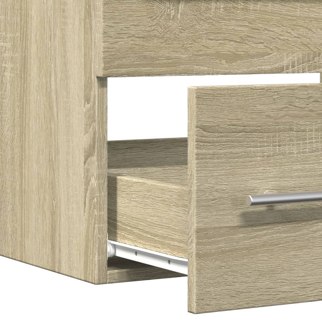 Ormarić za umivaonik boja hrasta sonome 60x38,5x48 cm iverica