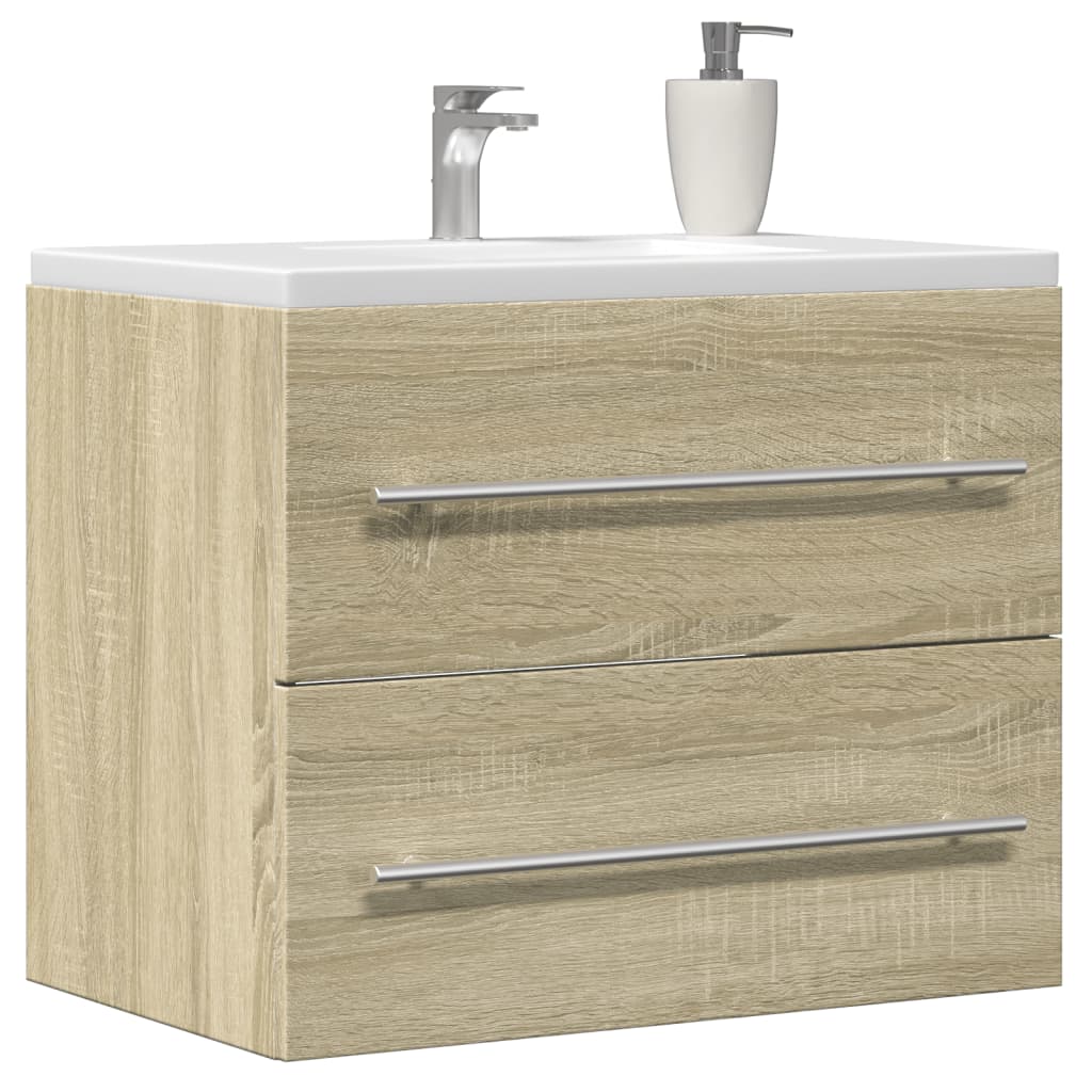 Ormarić za umivaonik boja hrasta sonome 60x38,5x48 cm iverica