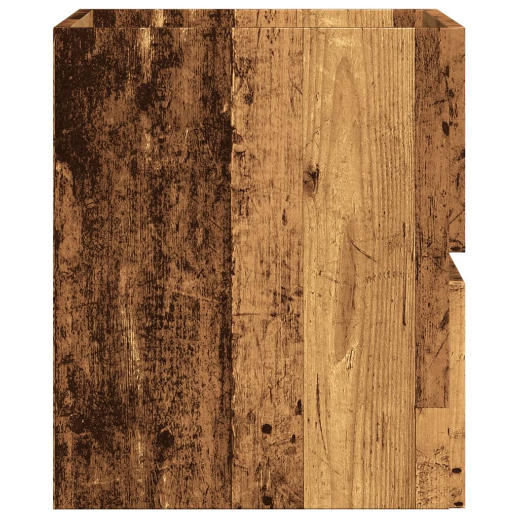 Kupaonski ormarić boja drva 60x38,5x45 cm konstruirano drvo