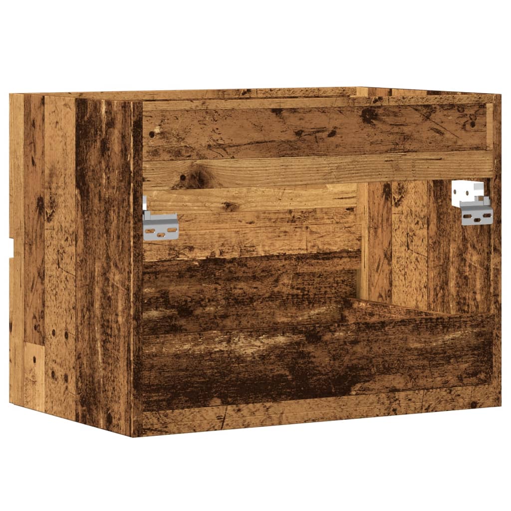 Kupaonski ormarić boja drva 60x38,5x45 cm konstruirano drvo