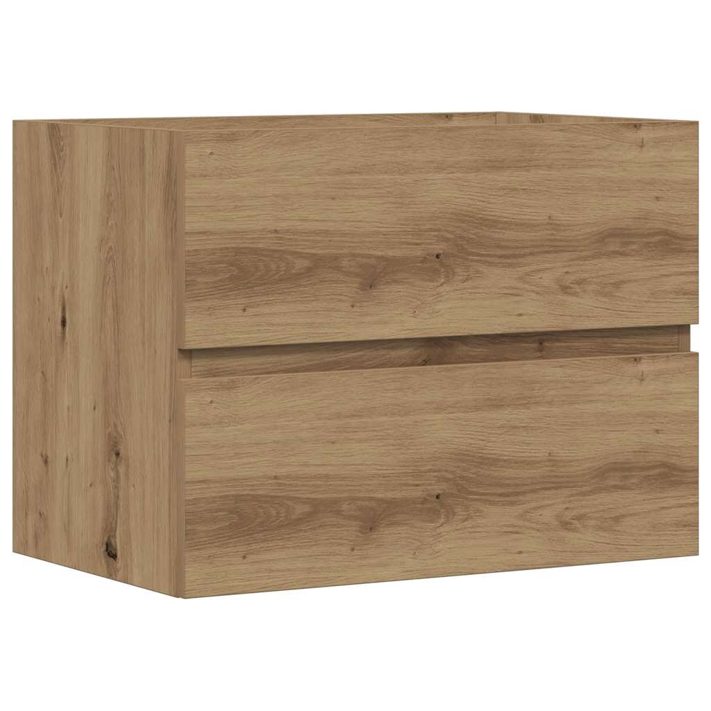 Kupaonski ormarić boja hrasta 60x38,5x45 cm konstruirano drvo