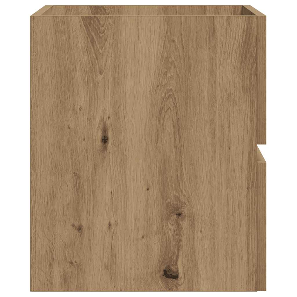 Kupaonski ormarić boja hrasta 60x38,5x45 cm konstruirano drvo