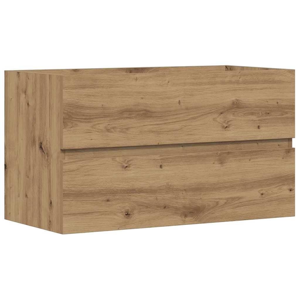 Ormarić za umivaonik boja artisian hrast 90x38,5x45 cm drveni