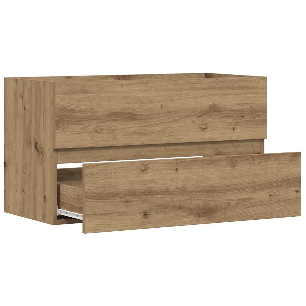 Ormarić za umivaonik boja artisian hrast 90x38,5x45 cm drveni