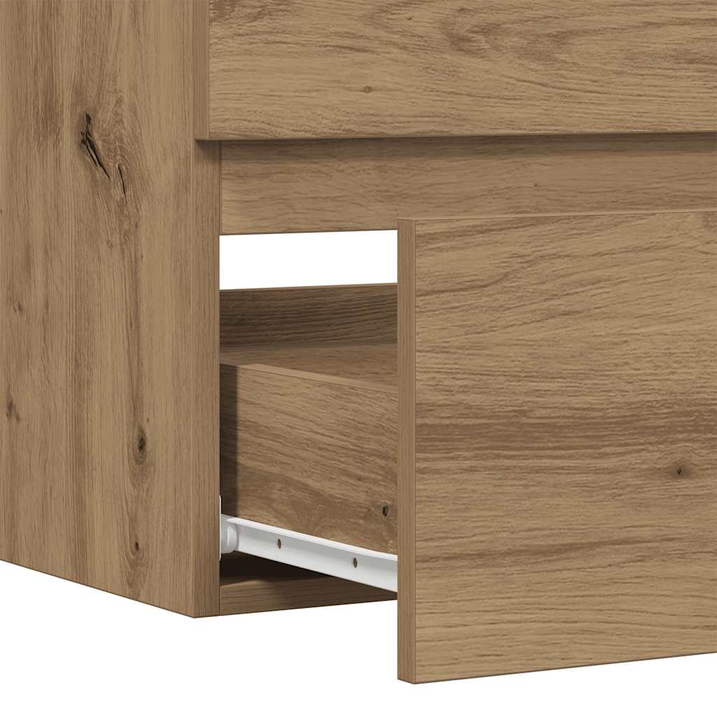 Ormarić za umivaonik boja artisian hrast 90x38,5x45 cm drveni