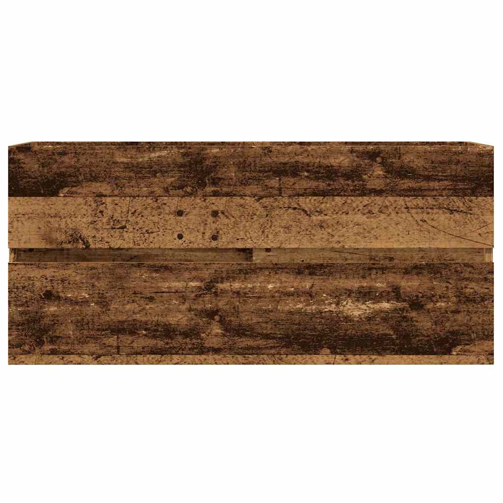 Ormarić za umivaonik boja drva 100x38,5x45 cm konstruirano drvo