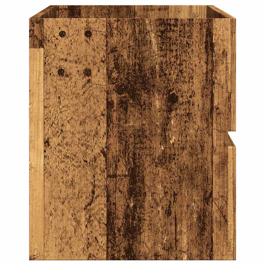 Ormarić za umivaonik boja drva 100x38,5x45 cm konstruirano drvo