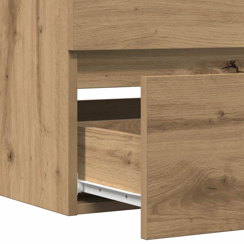 Ormarić za umivaonik boja hrasta artisan 100x38,5x45 cm drveni