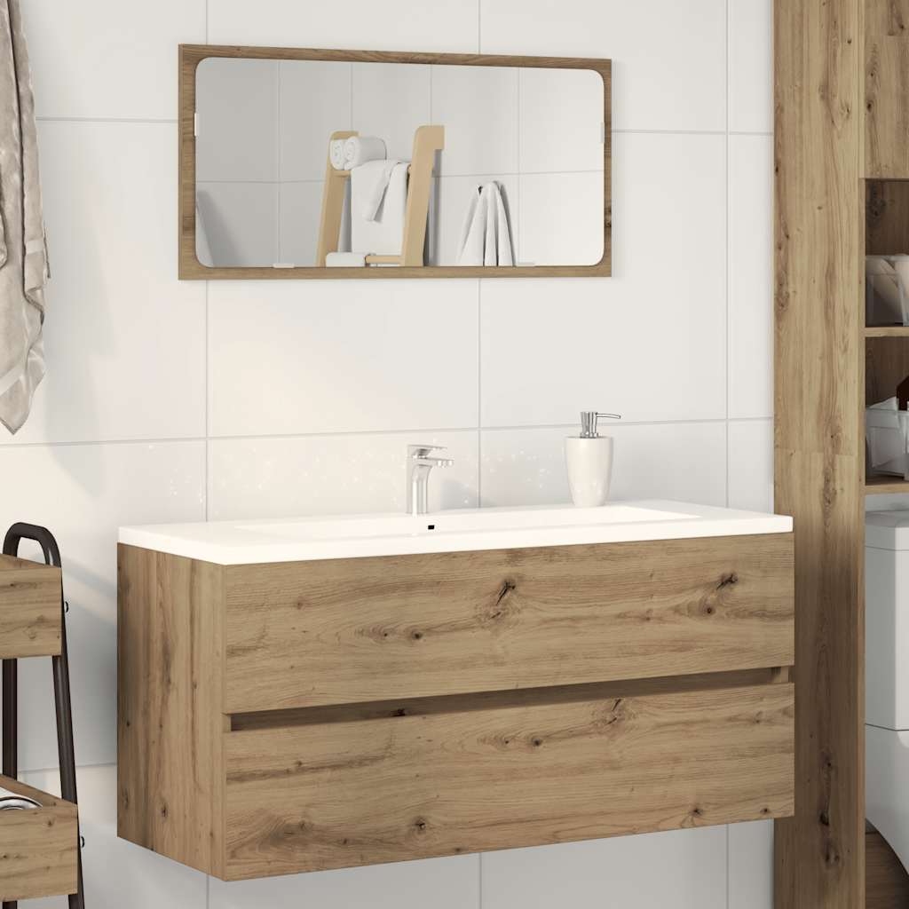 Ormarić za umivaonik boja hrasta artisan 100x38,5x45 cm drveni