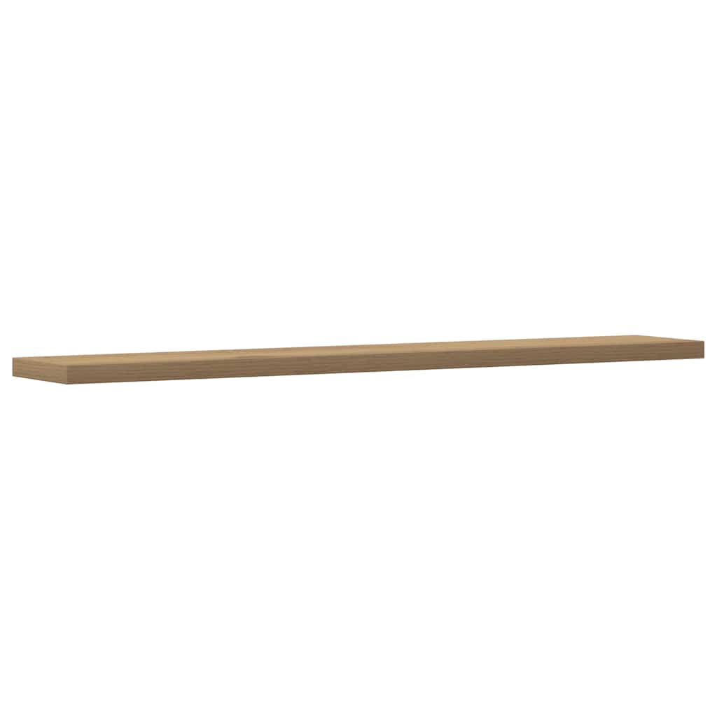 Police za knjige 4 kom boja hrasta artisan 60x10x1,5 cm drvene