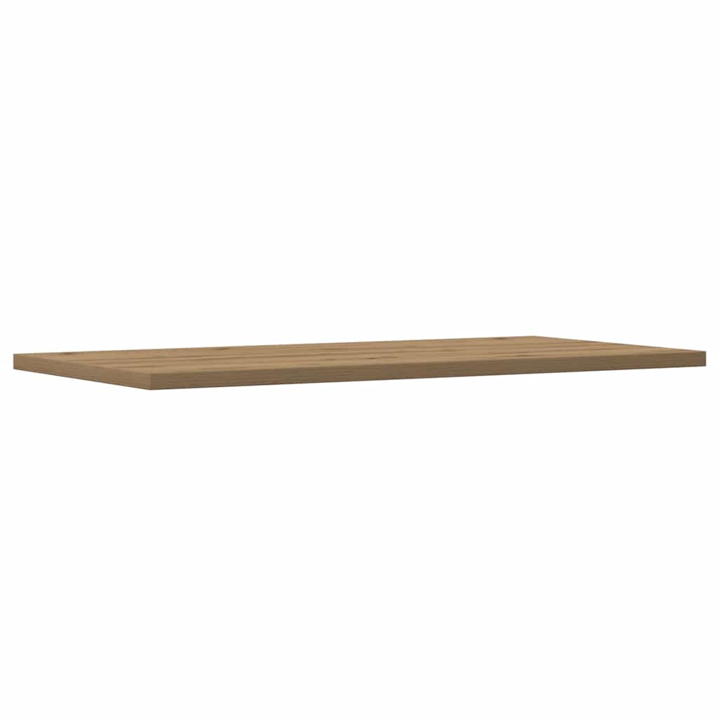 Zidne police 4 kom boja hrasta 60x30x1,5 cm konstruirano drvo