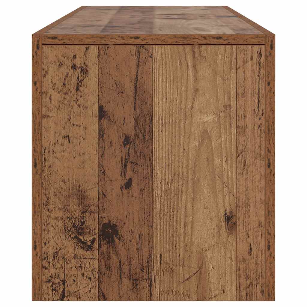 TV ormarić LED boja drva 140 x 36,5 x 40 cm konstruirano drvo