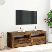 TV ormarić LED boja drva 120x35x40 cm konstruirano drvo