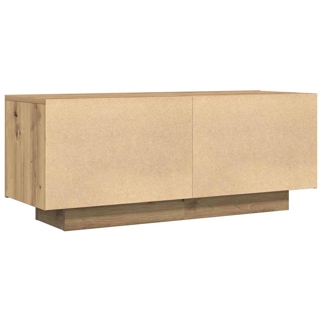 TV ormarić boja artisian hrast 100x35x40 cm konstruirano drvo