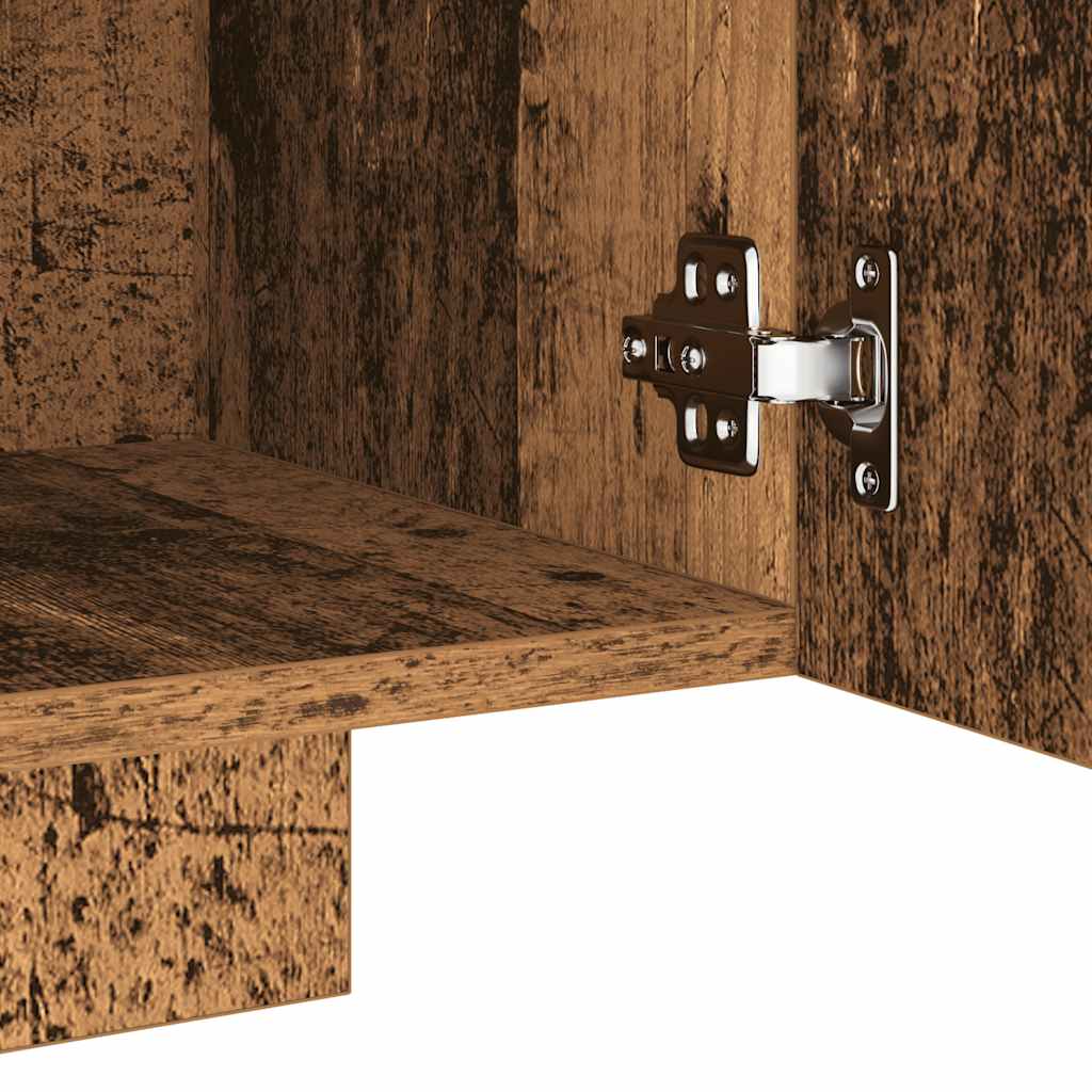 TV ormarić LED boja drva 160x35x40 cm konstruirano drvo