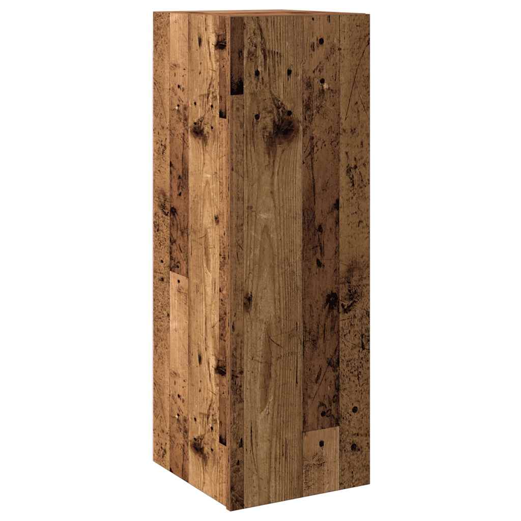 TV ormarić staro drvo 30,5x30x90 cm konstruirano drvo