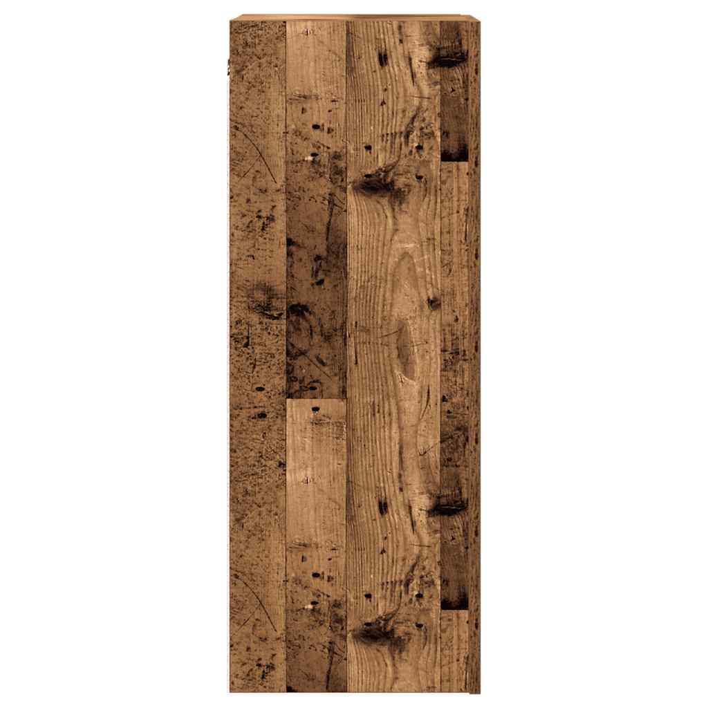 TV ormarić staro drvo 30,5x30x90 cm konstruirano drvo