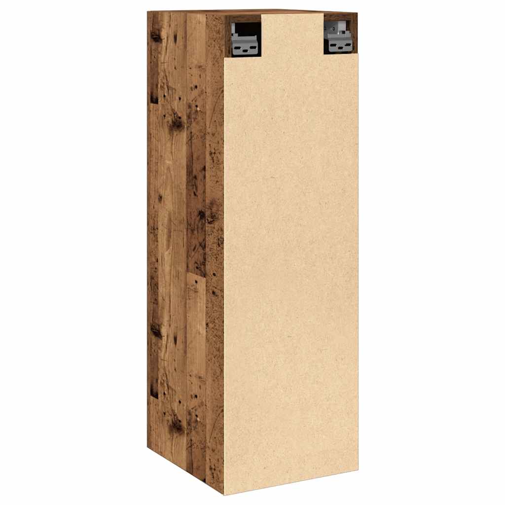 TV ormarić staro drvo 30,5x30x90 cm konstruirano drvo