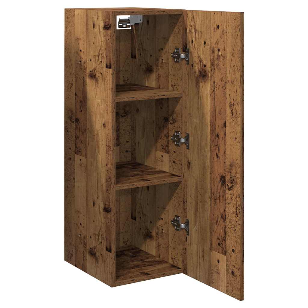 TV ormarić staro drvo 30,5x30x90 cm konstruirano drvo