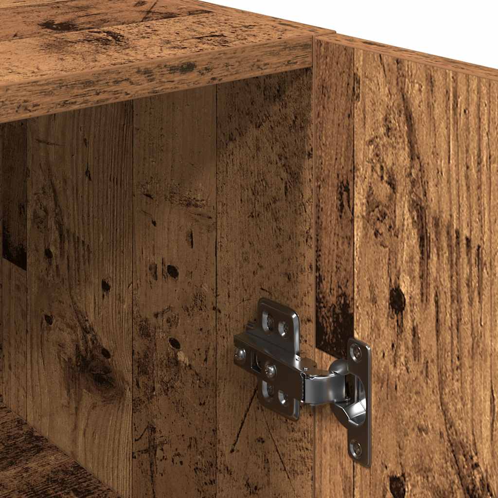 TV ormarić staro drvo 30,5x30x90 cm konstruirano drvo