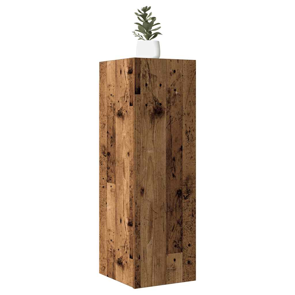 TV ormarić staro drvo 30,5x30x90 cm konstruirano drvo