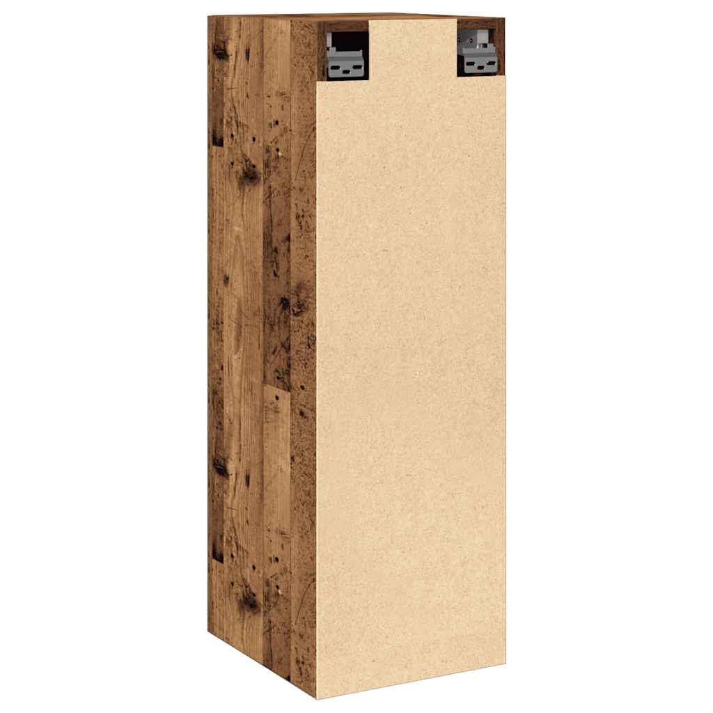2-dijelni TV ormarić staro drvo 30,5x30x90 cm konstruirano drvo