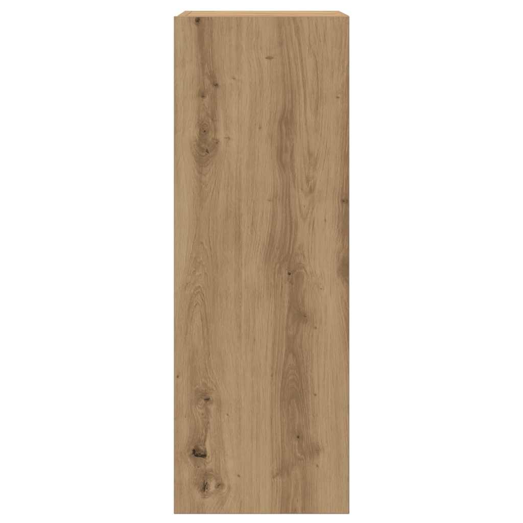 2-dijelni TV ormarić Artisan hrast 30,5x30x90 cm izrađeno drvo