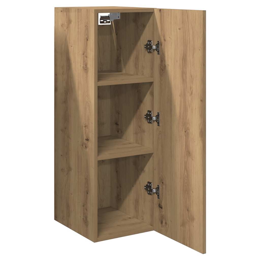 2-dijelni TV ormarić Artisan hrast 30,5x30x90 cm izrađeno drvo