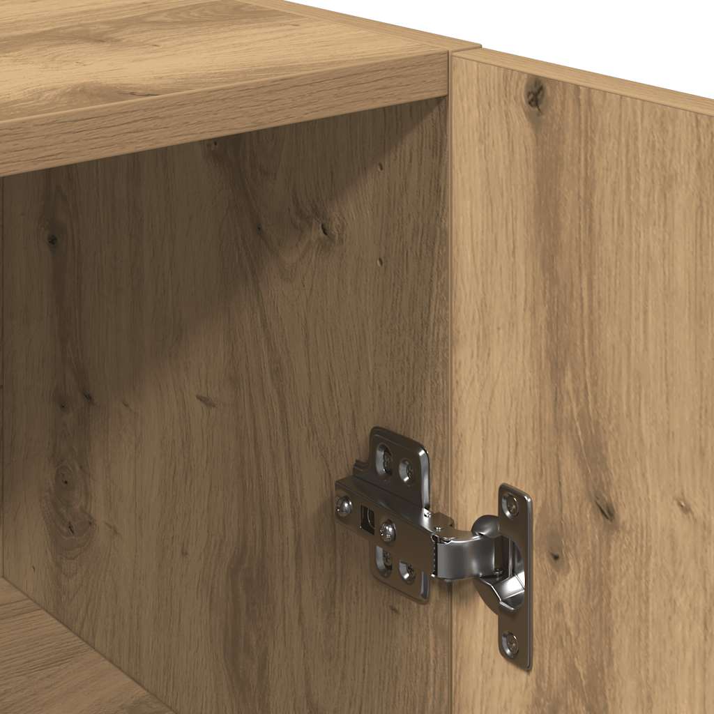 2-dijelni TV ormarić Artisan hrast 30,5x30x90 cm izrađeno drvo