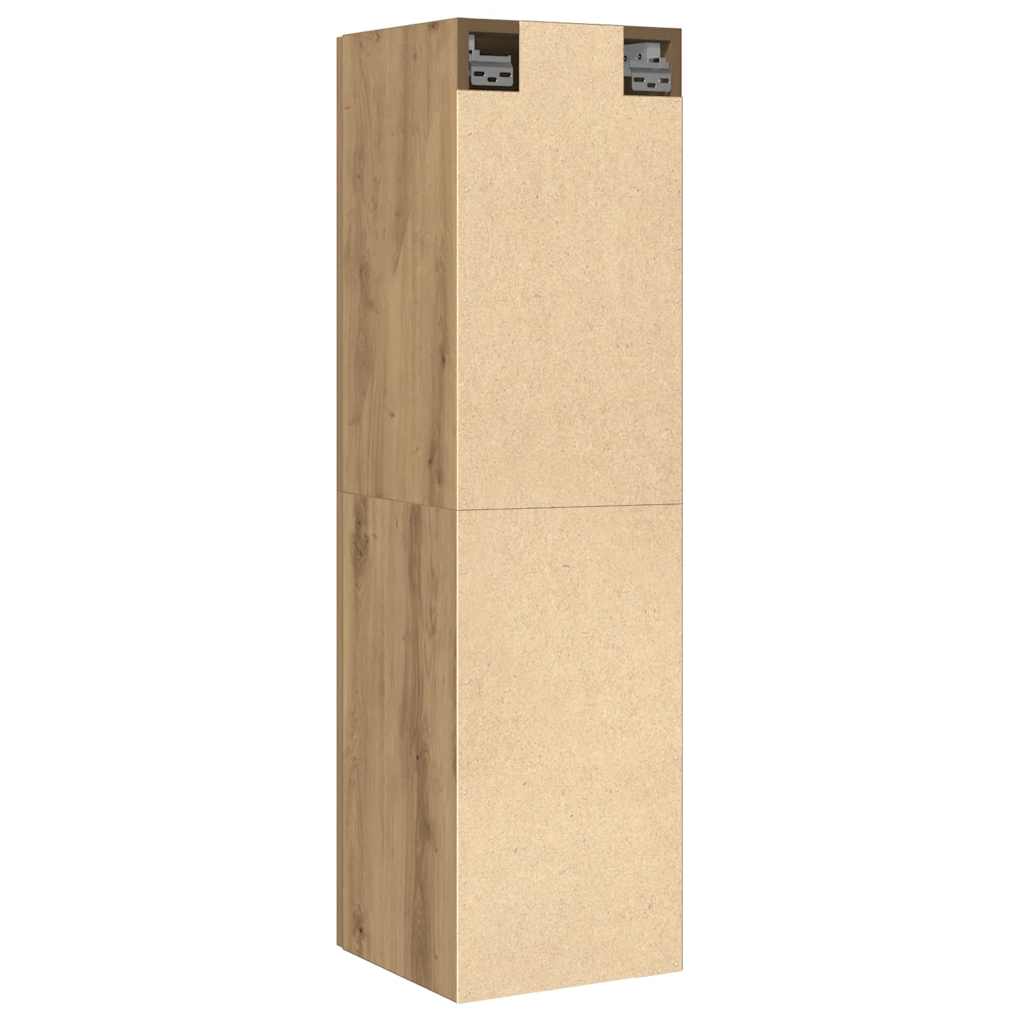TV ormarić Artisan hrast 30,5x30x110 cm izrađeno drvo