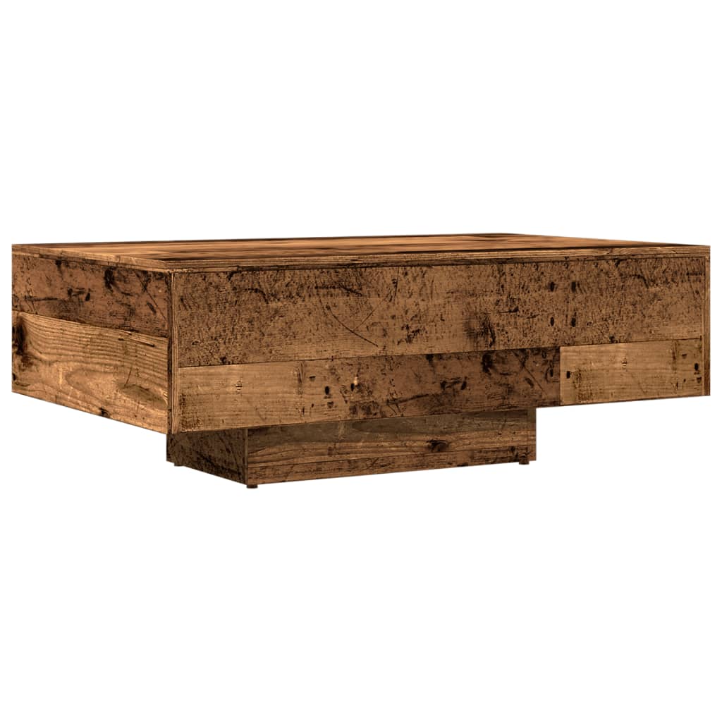 Stol za kavu staro drvo 85x55x31 cm konstruiranog drva