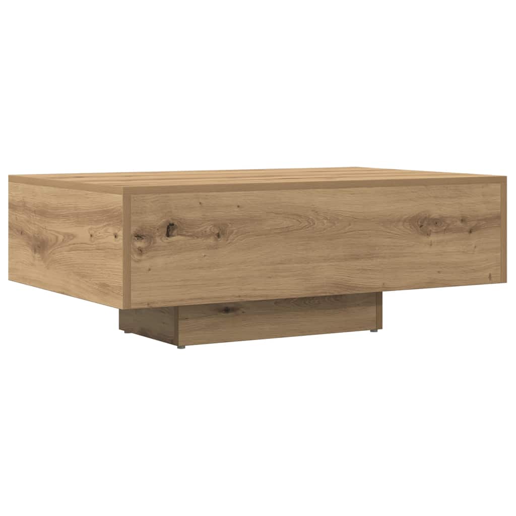 Stolić kavu boja artisian hrast 85x55x31 cm konstruirano drvo