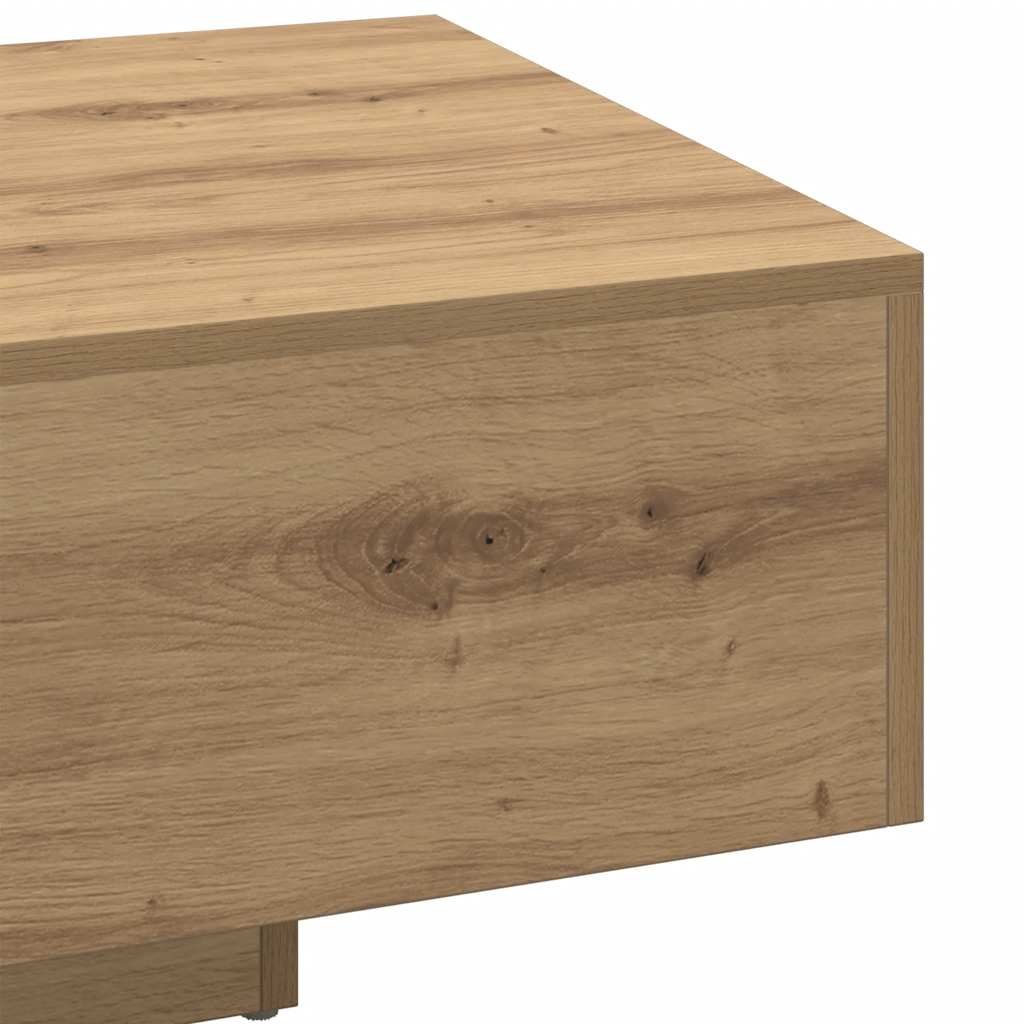 Stolić kavu boja artisian hrast 85x55x31 cm konstruirano drvo