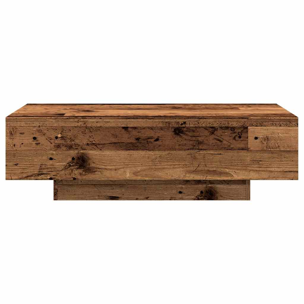 Stolić za kavu boja drva 100 x 49,5 x 31 cm konstruirano drvo