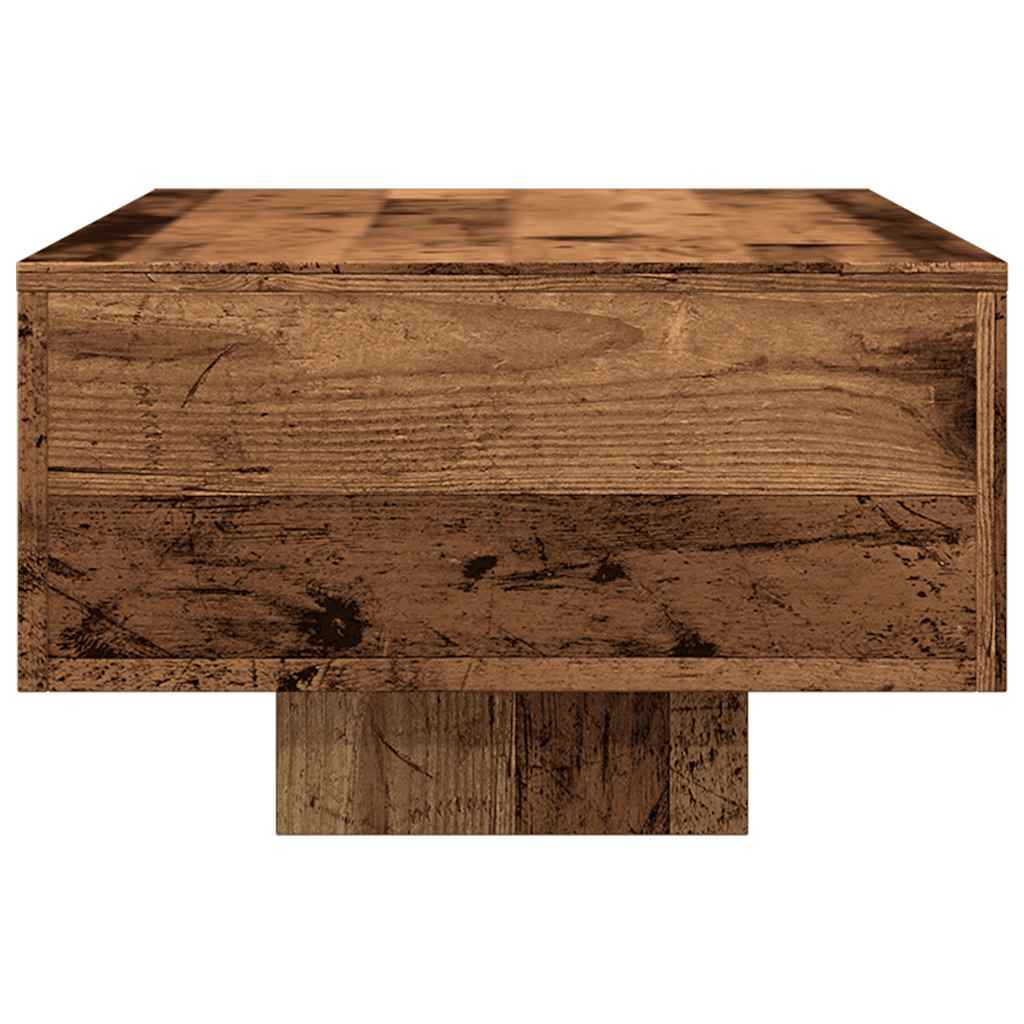 Stolić za kavu boja drva 100 x 49,5 x 31 cm konstruirano drvo