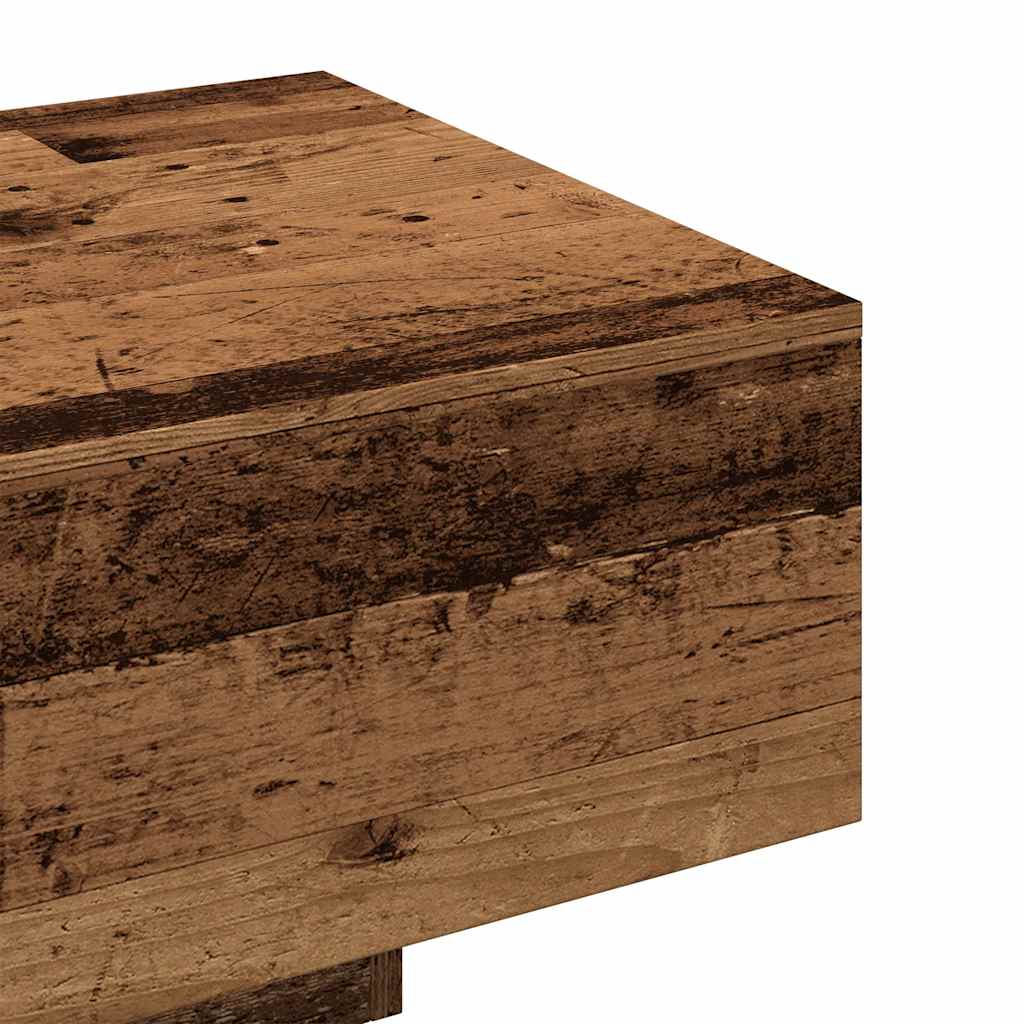 Stolić za kavu boja drva 100 x 49,5 x 31 cm konstruirano drvo